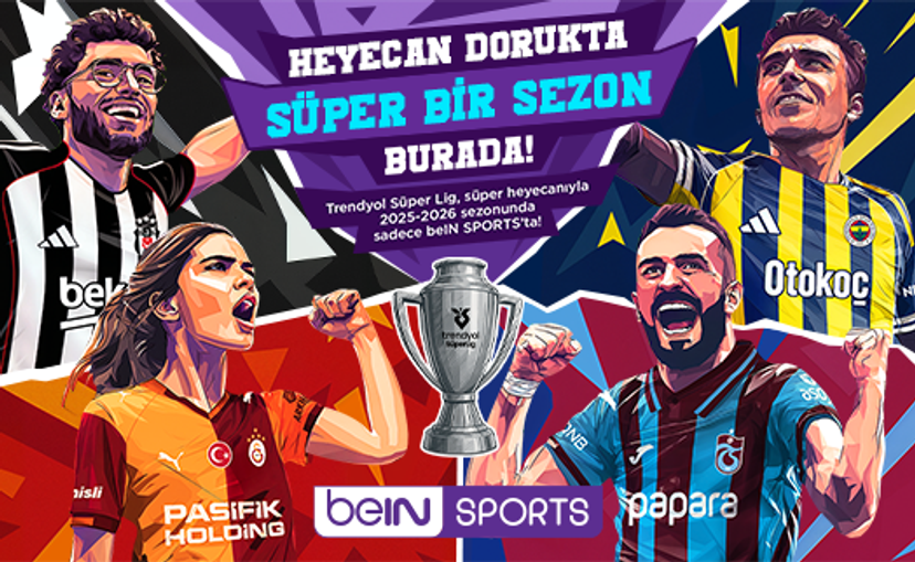 HEYECAN DORUKTA SÜPER BİR SEZON BURADA - Trendyol Süper Lig 2025-2026 beIN SPORTS'ta